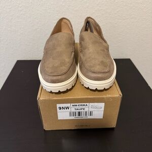 Journee Collection Women's Erika Slip-On Loafers 9W Taupe